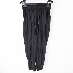 Lululemon Pants Womens 4 Dance Studio Crop Lightweight Swift Stretch Drawstring